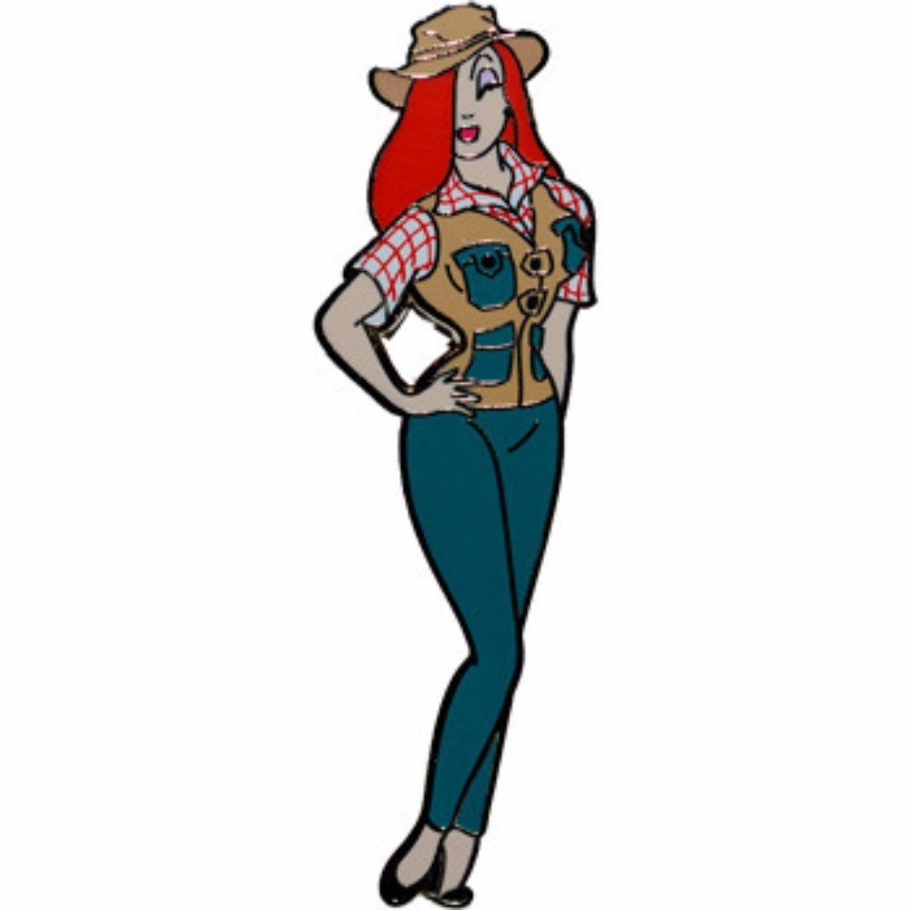 Disney Pin Jessica as Grizzly River Run Hostess Costume WDI Cast LE 150 93766